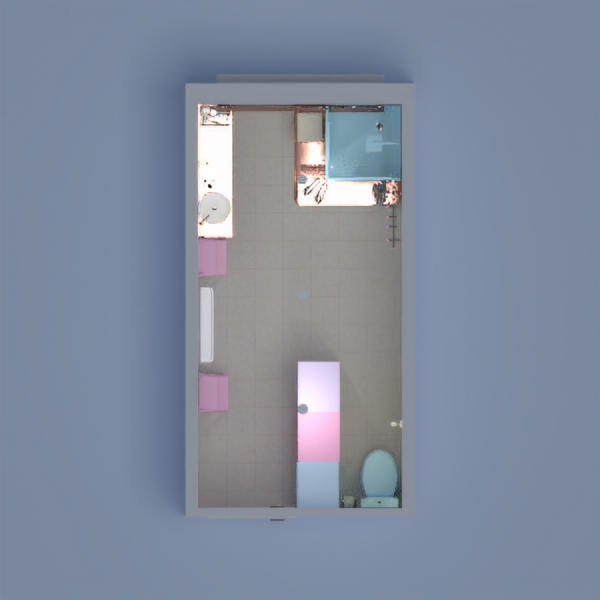 I made a pastel pink, blue, and purple bathroom! Please comment on my design and tell me what you think! -Riley