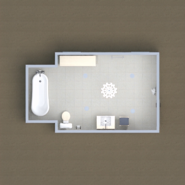 This is my modern bathroom inspired by my aunt.