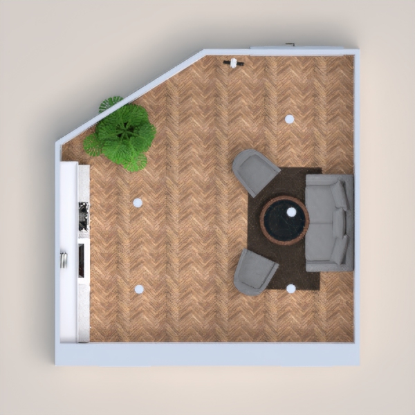 modern kit/living space