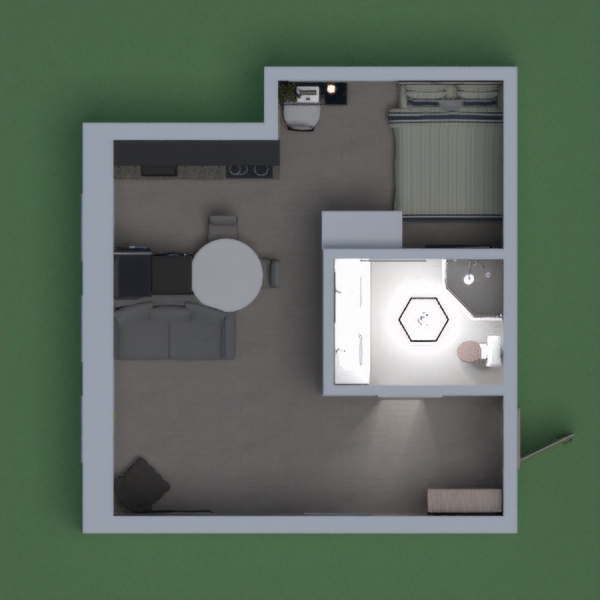 This is a tiny apartment house .I tried to do modern and aesthetic apartment , and for the bathroom i tried to do one of the cuteish and aesthetic bathroom.and for the rest i tried modern look because that's my theme for houses.