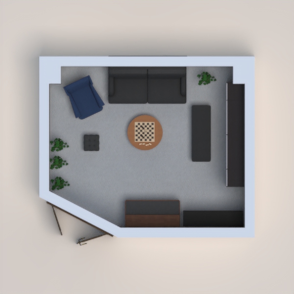 This is a comfy college dorm I have created. Now there is a desk for study, a closet for clothes, a sofa/couch for sleep (pull out sofa/couch) and sitting. Also, I have put lots of furniture to make the space a little brightened up. It doesn't have a lot of room but it will still be a comfy dorm. Enjoy! ????