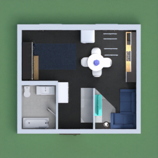 I made a small apartment and made it look very nice.