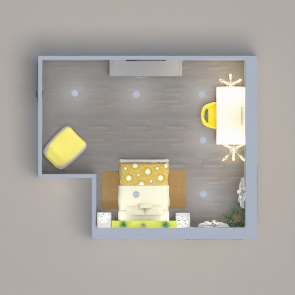 This is a yellow and grey modern design