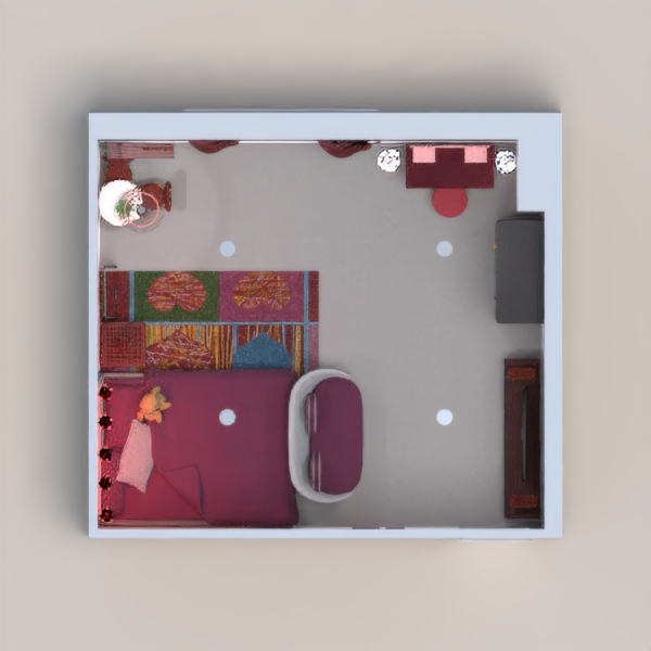 My project shows a bedroom full of love. Please comment. Happy Valentines Day!