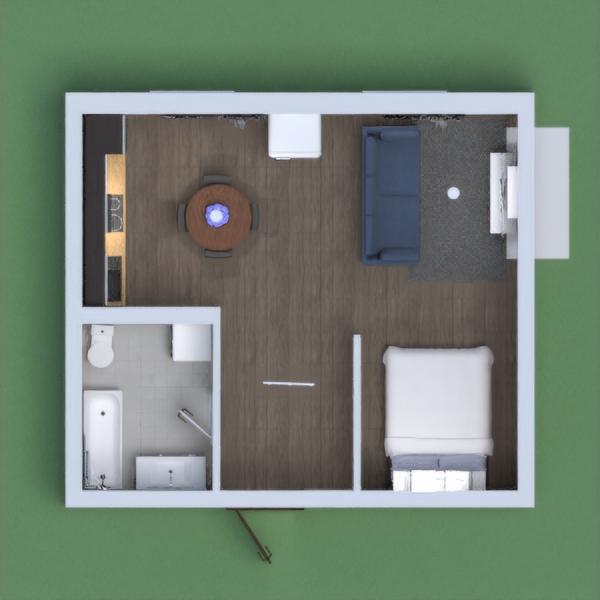 My project is an apartment for two.