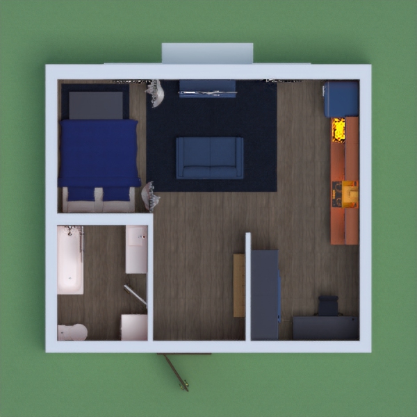 This is my apartment. I like the layout and color combo, So I hope you do to.