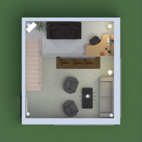 3 in 1 interior design loft