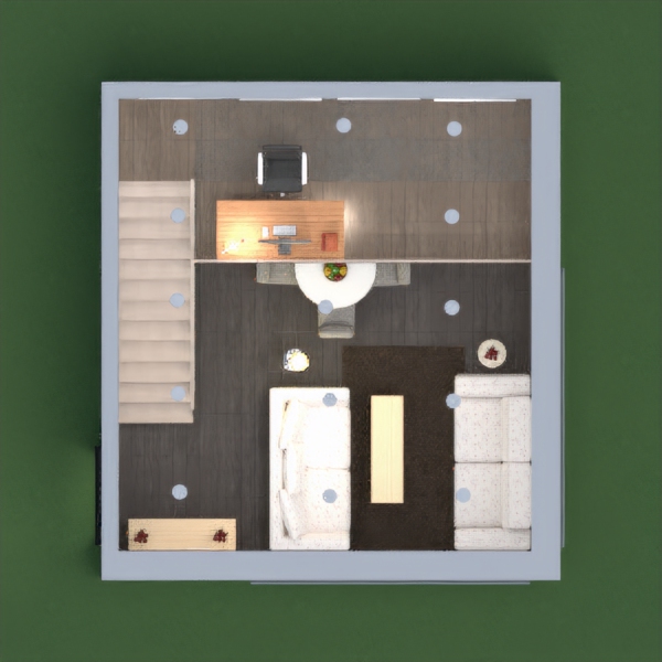 A modern-style home with an office for a working artist living by himself. Please vote because I have no idea what I'm doing and I would like your feedback please.  And leave a comment. Bye.