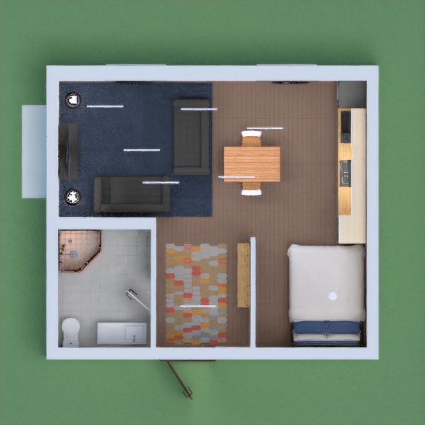 Hi guys. This is my small apartment. I was in a bit of a rush so sorry if it isn't that good. please vote for me and then i will vote for you. 
Thank you.