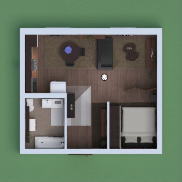Zen style small apartment