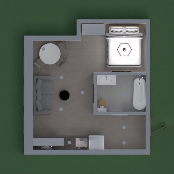 My project, shows what a average apartment looks like with the decorations of a modern apartment.