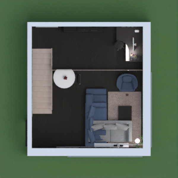 This is a modern loft home living, office, and kitchen. This comes with white and black interior with a little selection of color so, the house is not threw off with the visual aspect  I was trying to make. I hope you enjoy but, if you don't, please tell me why and tell me what you would like to see more in my builds because, constructive criticism always helps me become better to the public eye. Have an amazing day!