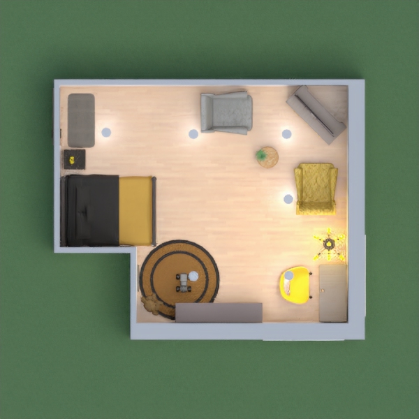 This project is one of my favorites because I put a TV area, a office, and a bed. Please like this build if you like it too! :)