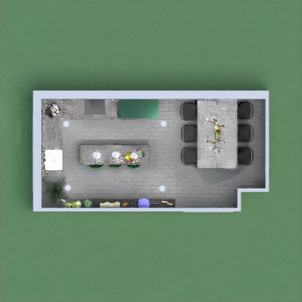 Hi! It is an emerald green with dark grey themed kitchen. I made a mirror wall to give an illusion of a bigger kitchen. I hope you guys like it and give it a vote. And also, do give an honest opinion and thought on this project and your project's link in the comment section so that I can vote for guys later when the voting start. Thank you. =)