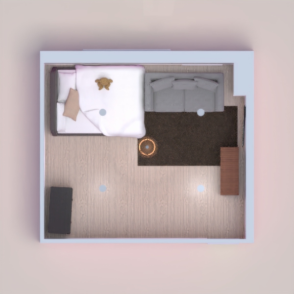 In this project I made a bedroom with space and most important it is very cozy and comfortable