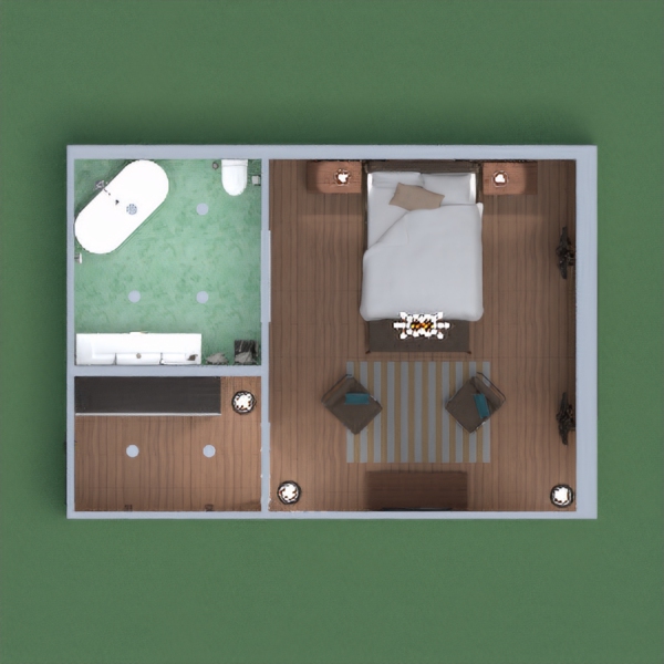 Hotel room with bathroom. Please vote for me!