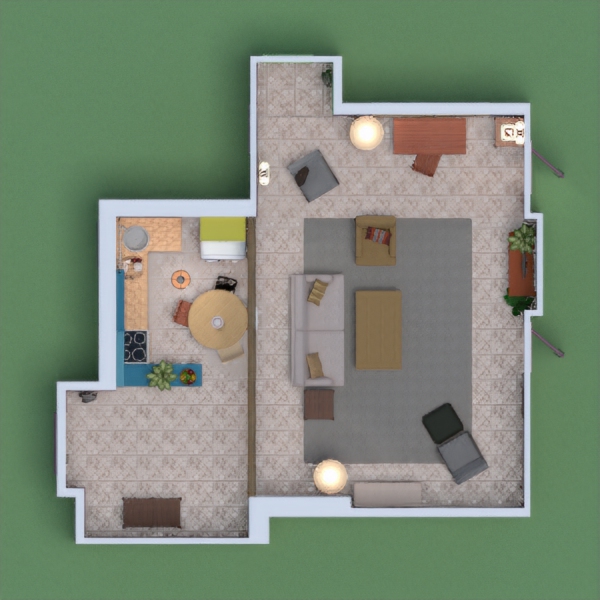 Hiii, I tried doing just exactly same as Monica's real apartment, but not all the requirements are there, because I can't find them over here, what do you think? hope you like it!!