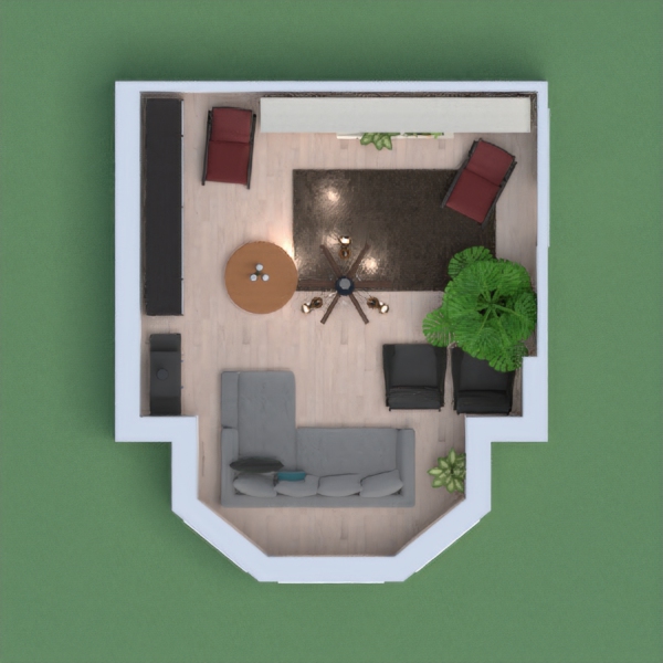 This project shows a small living room.