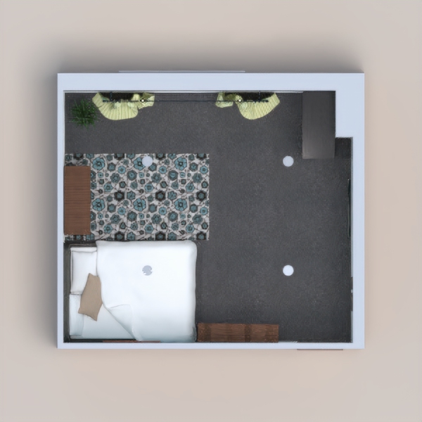 This is a super modern bedroom, and I would love to live there! Please vote!