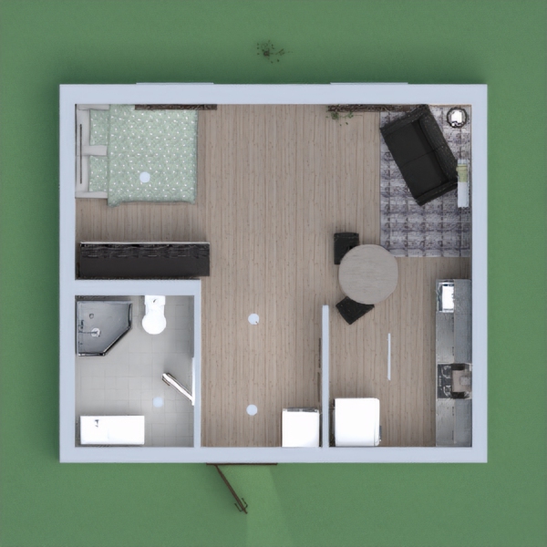 I designed a small apartment. (As the challenge said to do) I hope you enjoy my project or it inspires you. If you could, please vote or like me when the time comes. Thank you.