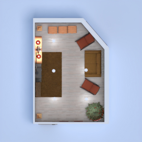 For this design I chose to do a living room. It's a cosy room with a fireplace for light and heat.I added warm colours to add to the comfyness. Hope you like it!
Can you help me get to the top five please?