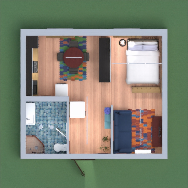 Small Apartment Interior is ready..