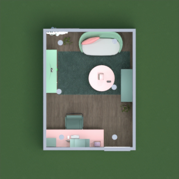 This is a cactus themed office or work place (the only thing that is not cactus themed is the book shelf because I designed it thinking of my bi sexual friends). 
Go follow her on tiktok @ashleygamerforever  and follow me @cristi_rose. Please do follow us we both have really small accounts (less then 100 followers). We would appreciate some follows. 

Thank you, 
- Cristi Rose